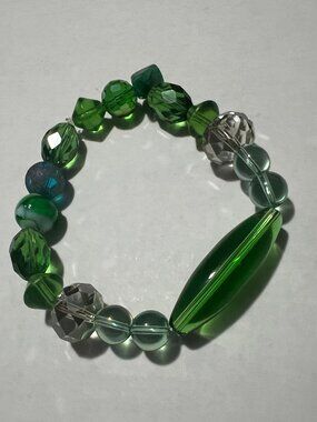 Unique hand beaded bracelet